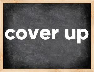 3 forms of the verb cover up
