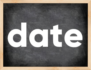 3 forms of the verb date