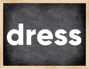 3 forms of the verb dress