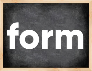 3 forms of the verb form
