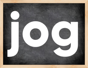 3 forms of the verb jog