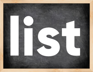 3 forms of the verb list
