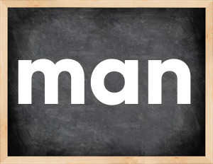 3 forms of the verb man