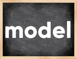 3 forms of the verb model