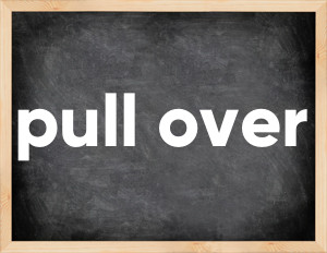 3 forms of the verb pull over