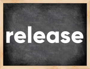 3 forms of the verb release