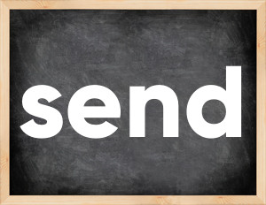 3 forms of the verb send in English