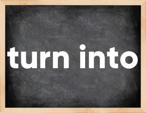 3 forms of the verb turn into