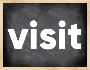 3 forms of the verb visit in English