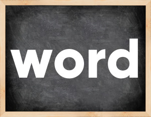 3 forms of the verb word